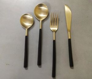 Meilleure vente ensemble de couverts vintage plaqué or prix de gros conception durable pour la maison hôtel restaurant décor de noël - Product Image 5