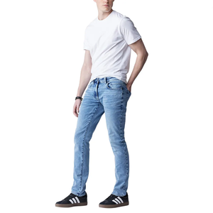 Pantalones Vaqueros Casuales de Mezclilla para Hombre, Estilo Gótico, Cintura Alta, Corte Recto, Transpirables - Product Image 6