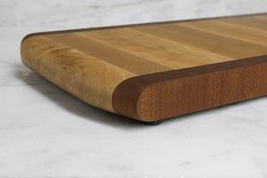 Meilleure planche à découper rectangulaire en bois avec poignée de 12mm d'épaisseur, durable et lavable au lave-vaisselle - Product Image 2