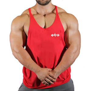 Nouvel arrivage de débardeur en coton pour hommes, débardeur respirant sans manches, chemise de sport et fitness, gilet pour musculation - Product Image 6