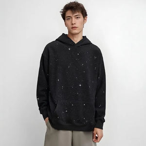 Logotipo personalizado Material de algodón Hombres Impresión personalizada Fábrica al por mayor Las mejores sudaderas con capucha en blanco Sudaderas con capucha de gran tamaño lisas Sudadera con capucha de la mejor calidad - Product Image 2