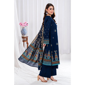 Vestido Salwar Kameez informal de secado rápido ligero de 3 piezas de calidad superior para mujer, novedad de 2025 - Product Image 3