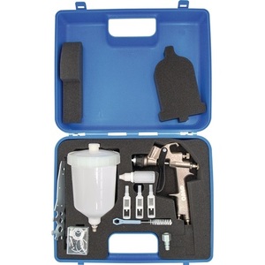 Pistola de Pulverización de Aire CleverPaint DN 7.2 G HVLP EWO con Boquilla de Acero de 1/4'' de Alta Velocidad, Incluye Adaptadores de 1/4'' - Product Image 1