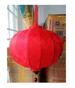 Farol colgante de seda redondo, decoración tradicional vietnamita Hoi An, muchos tamaños y formas para decoración del hogar al aire libre - Product Image 1