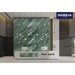 Bata Natural Tile Sintered Stone Bata Jadeite 1200*2400*9 Exterior And Interior Decoration Glossy Super Sale From Top Manufacture