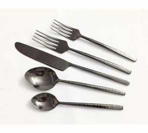 Luxurious Home Tableware Decor Dishwasher Safe Cutlery Set Stainless Steel <b>Flatware</b> Sets of 5 Spoons Forks Knifes Utensils Sets - Product Image 1