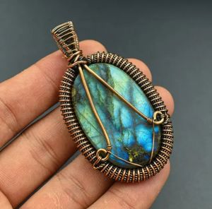 เครื่องประดับอัญมณีที่สง่างามขนาด12X15มม. โดยประมาณเครื่องประดับอัญมณีเจียระไนแบบลาบราดอร์อัญมณีเงินสเตอร์ลิงจี้กุหลาบทองสำหรับงานแต่งงานสไตล์วินเทจ - Product Image 3