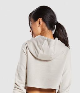 <b>crop</b> hoodie for women hooded pullover <b>top</b> with long sleeves casual sweatshirt perfect for daily wear wholesale - Product Image 2