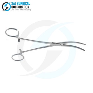 Fórceps quirúrgicos de Carmalt Angiotribe Mecanismo de trinquete de acero alemán para una sujeción confiable en procedimientos quirúrgicos importantes - Product Image 3