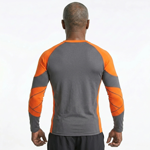 <b>Rash</b> <b>Guard</b> for <b>Men</b> Long Sleeve <b>Rash</b> <b>Guard</b> UPF50+ Eco-Friendly Grappling Top Quick Dry Sports Training <b>Men</b> <b>Rash</b> <b>Guard</b> With OEM - Product Image 5