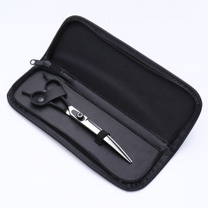 Soporte de tijera de cuero para el cuidado de mascotas, bolsa de herramientas de peluquería de cizalla individual para Peluqueros - Product Image 1