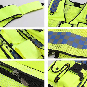 Chaleco de Seguridad Transpirable de Último Diseño al por Mayor, Chaleco de Seguridad Ligero para Hombre de la Mejor Calidad, Más Vendido, para Venta en Línea - Product Image 6
