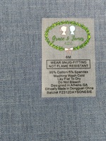 Étiquettes de lavage personnalisées thermocollées, patchs, coton satiné jacquard tissé à la mode en gros, étiquettes de vêtements imprimées