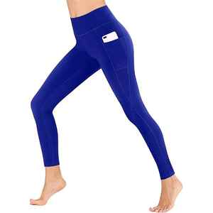 Pantalones de Yoga de alta elasticidad para mujer, mallas deportivas de cintura baja para levantar la cadera para correr, entrenamiento físico, pantalones negros de entrenamiento físico - Product Image 4