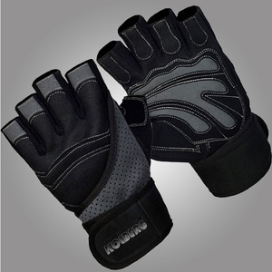 Guantes de gimnasio con soporte de muñeca ajustable para hombres y mujeres Sesiones de entrenamiento Guantes de fitness antideslizantes duraderos - Product Image 3