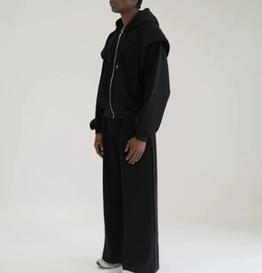 Ensemble de survêtement d'hiver pour homme personnalisé, respirant, 100% coton, jogging, survêtement, faible MOQ, forte demande, streetwear, vêtements de sport - Product Image 2