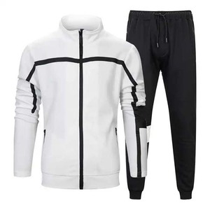 Conjuntos Deportivos de Felpa con Capucha para Hombre, de Algodón, Manga Larga, Casuales de Invierno, de Dos Piezas, con Bolsillos Laterales - Product Image 2