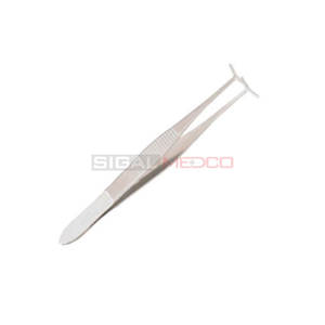 Forceps manuel ophtalmique en acier inoxydable allemand vert pour la chirurgie de la rétine, de la cornée et de la cataracte - Durable, de haute qualité, chirurgical - Product Image 2