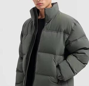 Chaqueta acolchada de moda al por mayor, abrigos de diseñador para hombre, chaqueta acolchada brillante de plumón con burbujas personalizada para hombre - Product Image 3