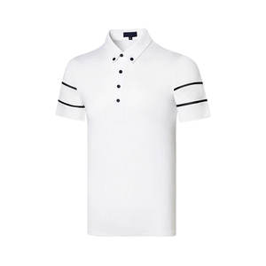 Meilleures ventes Polo 100% coton décontracté pour homme Motif solide et écologique avec logo personnalisé Prix de gros Offre Spéciale - Product Image 1
