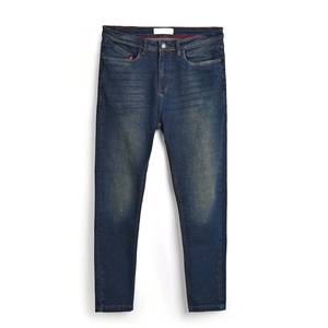 High Quality Custom Logo Washed Denim <b>Jeans</b> for Men Streetwear Style-Wholesale Price Latest Design for Autumn Winter Seasons - Product Image 4