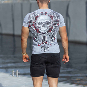 Camisetas Unisex de Algodón 100% Poliéster para Sublimación, Camisetas Lisas Bordadas para Impresión, Impresión de Logotipos Personalizados, Venta Caliente 2024 - Product Image 5