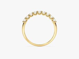 แหวน925สเตอริงเงินสเตอร์ลิงสไตล์ Boho ทำด้วยมือพร้อมพลอยสีขาวโทแพซเครื่องประดับยอดนิยมสำหรับงานแต่งงานของผู้หญิง - Product Image 3