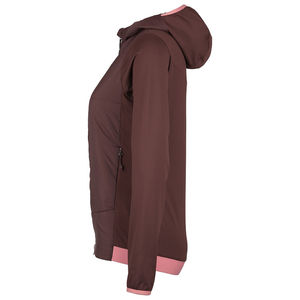 Veste hybride personnalisée à manches en tricot doublée de polaire de canard pour les femmes en plein air randonnée escalade OEM hydrofuge hiver femmes - Product Image 4