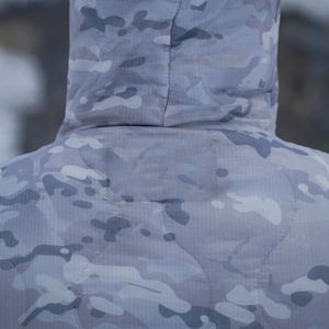 Durable Premium Quality Product Customized Woobie Hoodie Woobie <b>Jacket</b> for <b>Men</b> Unisex Reversible Two Color Zip up <b>Camo</b> Pattern - Product Image 5