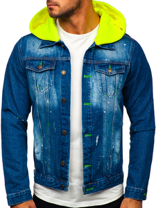 Unisex Vintage Wash Denim <b>Jacket</b> Durable Casual Fashion Outerwear Custom Sizes Colors and Logos Factory Direct Supply - Product Image 1
