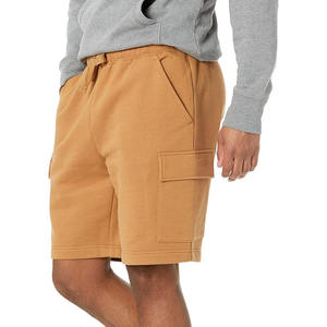 ¡Novedad de 2025! Pantalones cortos de chándal de algodón con logotipo personalizado para hombre, ropa deportiva informal, pantalones cortos atléticos para correr, patrón sólido - Product Image 2