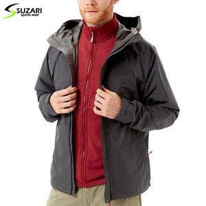 แจ็กเก็ตกันฝนสำหรับผู้ชายเสื้อแจ็กเก็ตกันฝนแบบมีฮู้ดออกแบบโดยผู้ผลิตมืออาชีพ - Product Image 3