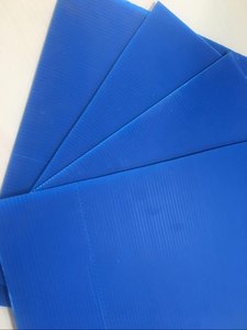 Cao theo yêu cầu màu xanh sóng PP bảo vệ sàn tấm kích thước 6x4 feet tấm nhựa cho sử dụng công nghiệp với giá cả phải chăng - Product Image 4