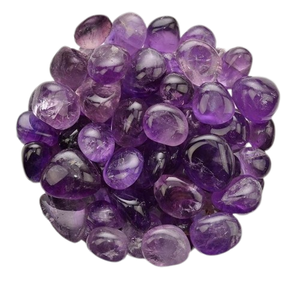 Pierre précieuse de cristal de guérison polie en améthyste naturelle pour la méditation d'équilibre énergétique et la décoration spirituelle en gros - Product Image 1