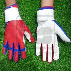 Vente chaude Premium Qualité Gants De Baseball Réglables Longue Manchette En Cuir Respirant Matériel Personnalisé Couleur Logo Professionnel - Product Image 2