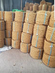 Tapis de filet de corde et de fibre de coco crus écologiques les plus vendus pour la décoration extérieure agricole - Product Image 5