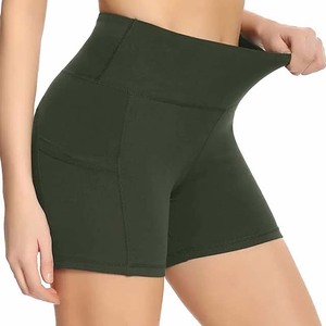 Pantalones cortos de camuflaje personalizados para mujer, ropa deportiva corta de Material de poliéster de alta calidad con bolsillo, secado rápido, gran oferta, 2023 - Product Image 4