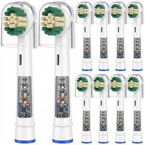 Recambios de cabezales de cepillo de dientes redondos avanzados con indicador térmico, genéricos para cepillos eléctricos Oral-B, venta al por mayor, fábrica OEM - Product Image 1