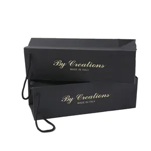 Bolsa de papel de vino de alta calidad, regalo de fiesta, bolsos de vino, bolsos de vino con logotipo personalizado