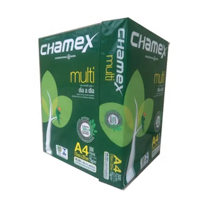 กระดาษสําเนา Chamex คุณภาพ A4 70g 80g กระดาษสําเนาสีขาว 500 แผ่นแพ็คสํานักงานกระดาษพิมพ์ A4 - Product Image 1