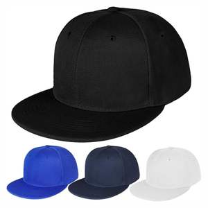 Gorra de Algodón Personalizada al por Mayor, Gorra Deportiva de 5 Paneles con Visera Plana, Gorras de Alta Calidad BSCI OEM con Logotipo Bordado y Parche Tejido, Gorra Snapback - Product Image 2