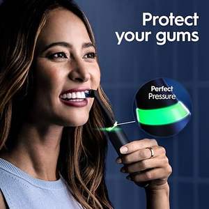 Brosse à dents électrique Oral-B IO Series 9 avec 3 têtes de brosse de rechange Noir Onyx IPX8 Étanche Silicone médical Écologique - Product Image 4