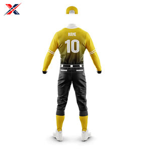 2025 New Design Baseball Uniform Best Fabric Material Machine Stitch Long <b>Lasting</b> Wear For Adult Team Affordable Rate - Product Image 5