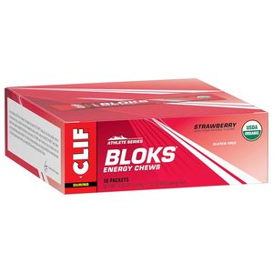 CLIF BLOKS - Sabor Fresa - Barritas Energéticas con Carbohidratos Rápidos y Electrolitos - 2.12 oz. (18 Unidades) - Product Image 5