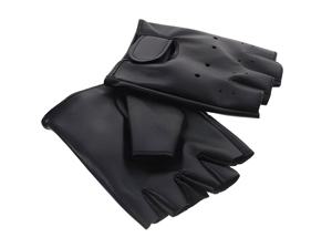 Gants de cyclisme demi-doigts personnalisés pour l'hiver, moto, motocross, course, en cuir et polyester, pour la conduite quotidienne, pour hommes, vente en gros - Product Image 3