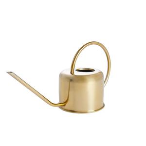 Articles de jardin faits à la main en fer doré fini métallique bidon d'eau design fait à la main stockage d'eau personnalisé utilisation du bidon d'eau suspendu - Product Image 1