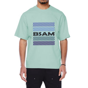 Direct OEM Usine Personnalisé Lourd Jersey Tricoté 100% Coton Plus La Taille Sérigraphie T-Shirt pour Hommes Respirant Conception Vierge - Product Image 3