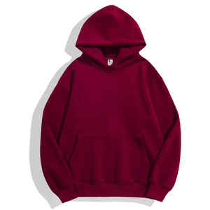 Direct Factory Manufacturers Pure Cotton Hoodies Custom Design and Color Professional Quality Winter Warm Thermal Hoodies - Product Image 1