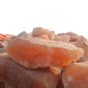 Lámparas de sal rosa del Himalaya Ecológicas Forma natural cruda Tamaño grande - Product Image 1