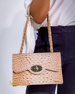 Bolso de Hombro Isoken Fashion con Estampado Animal, Piel Sintética, Cierre con Candado, Tamaño Mediano para Mujer - Product Image 1